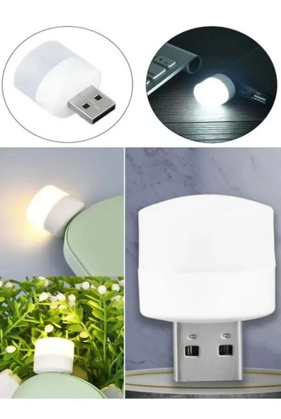 Zhltools Mini Taşınabilir Usb Led Lamba 5V 1.2W Oto Usb Lamba 1 Adet - Resim 4