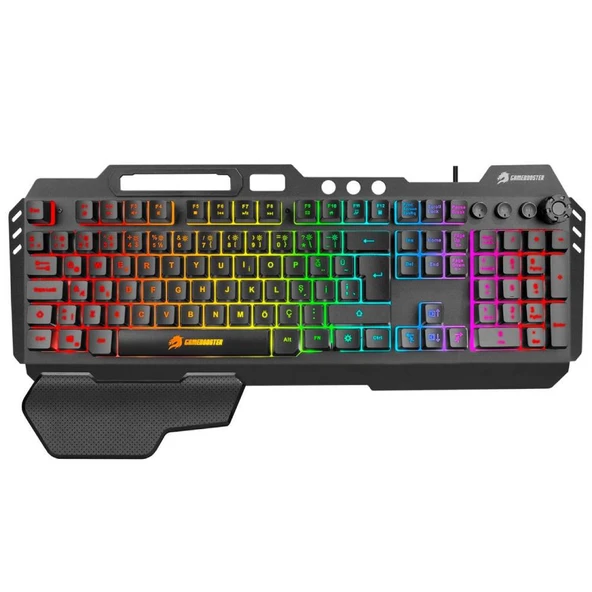 GameBooster G25K Shock Türkçe RGB Membran Gaming Klavye ürün görseli 1