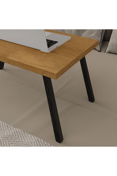 Katlanır Laptop Sehpası Seyyar Kahvaltı Sehpası Çalışma Masası  PETRA - Resim 2