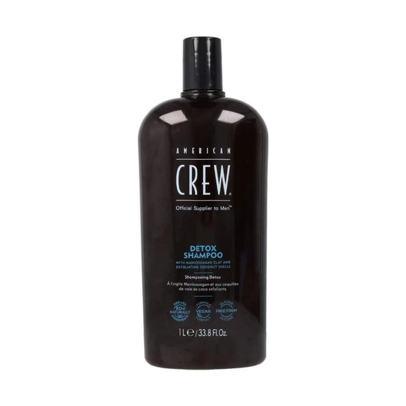 American Crew Erkekler için Detox Peeling Etkili Arındırıcı Şampuan 1000ML ürün görseli 1