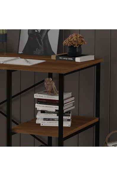 RAFLI METAL ÇALIŞMA MASASI  Nevada - Resim 4