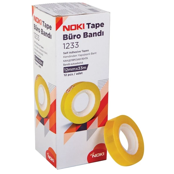 Noki Büro Bandı 12X33 1233 12 Adet - 1