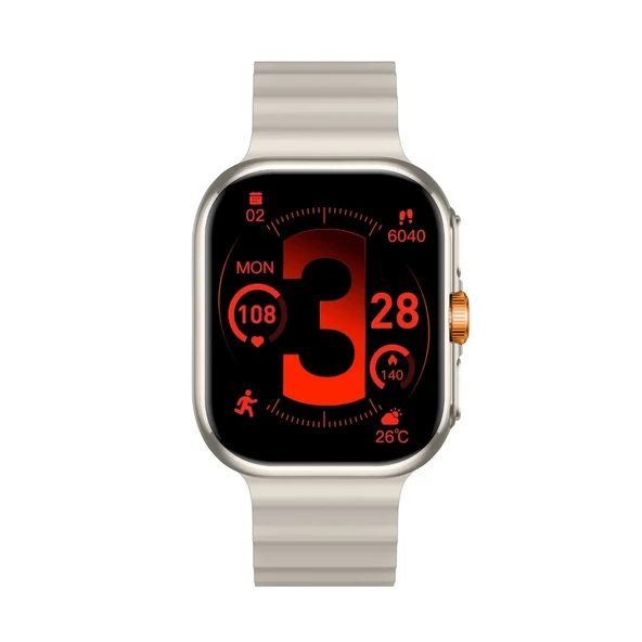 Bix TSW1 2.01 AMOLED Ekran, Bluetooth 5.3 Telefon Görüşme ve IP68 iOS & Android Akıllı Saat - 2