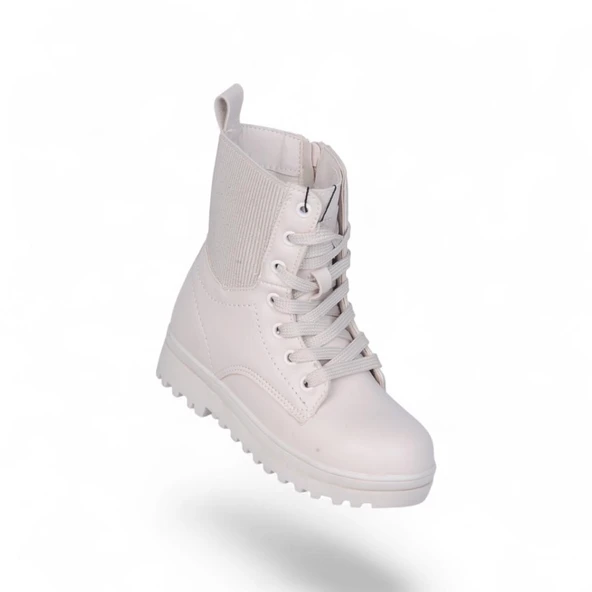 Skuaıter 23002 Plct Ft Kız Çocuk Düz Bot - Resim 5