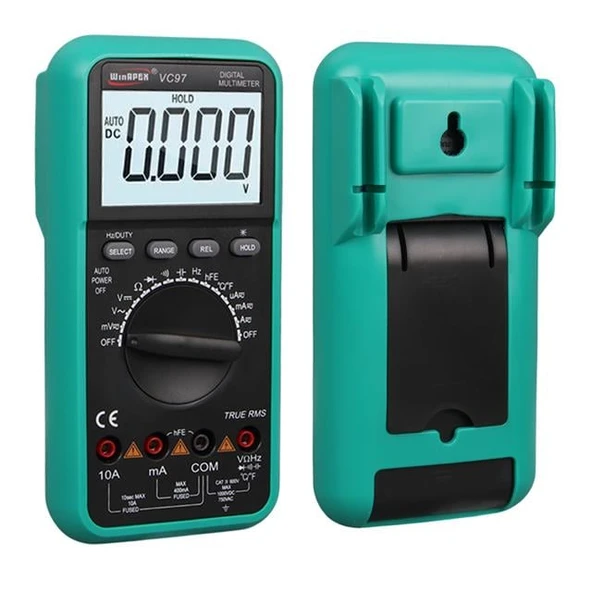 Powermaster VC-97 True RMS Profesyonel Dijital Multimetre Ölçü Aleti - Resim 2