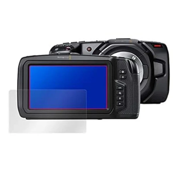 Blackmagic Pocket Cinema Camera 4k ile uyumlu Ekran Koruyucu Uyumlu 9H Nano
