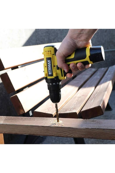 Rtrmax Rtm332 Akülü Matkap 12V-1.3 Ah  X-Lion - Resim 5