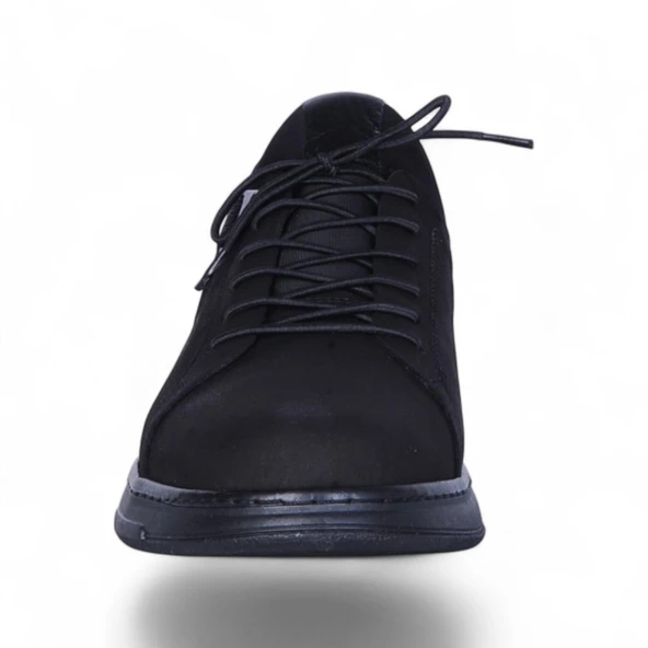 Ayakcenter 2017 Birkan Nubuk Siyah Erkek Casual Ayakkabı - Resim 3