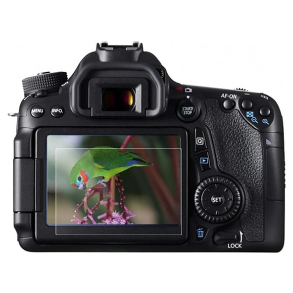 Canon EOS 700D Dijital Fotoğraf Makinesi Ekran Koruyucu Uyumlu 9H Nano