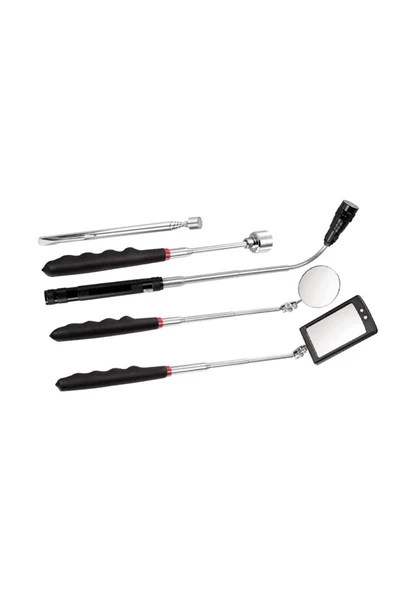 NT Tools NTH5SET 5 Parça Teleskopik Manyetik Parça Yakalama Seti - 1