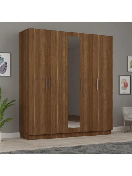 5 Kapaklı Gardırop 200cm  NEVADA ürün görseli