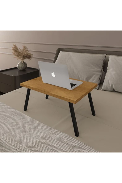 Katlanır Laptop Sehpası Seyyar Kahvaltı Sehpası Çalışma Masası  PETRA ürün görseli