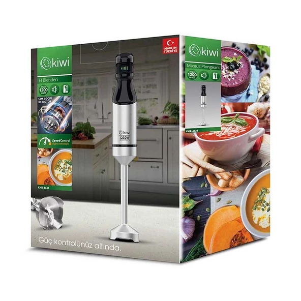 Kiwi KHB 4438 1200 W El Blenderi - Resim 3