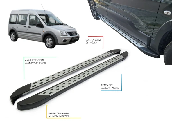 CONNECT YÜKSEK TAVAN NOKTALI YAN BASAMAK 2002 2003 2004 2005 2006 2007 2008 2009 2010 2011 2012 2013 ürün görseli 1