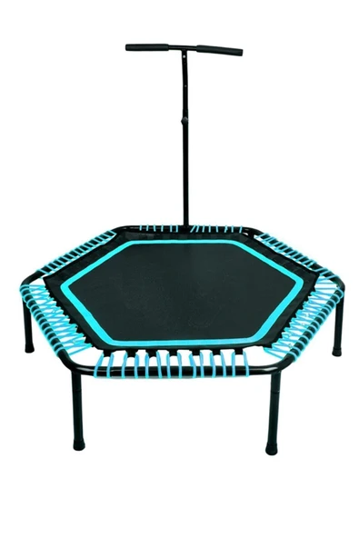 CKSpor Tutunmalı Trambolin 135 Cm ''(54 Inç) Tutunmalı Step Trambolin Egzerisiz Trambolini - Resim 2