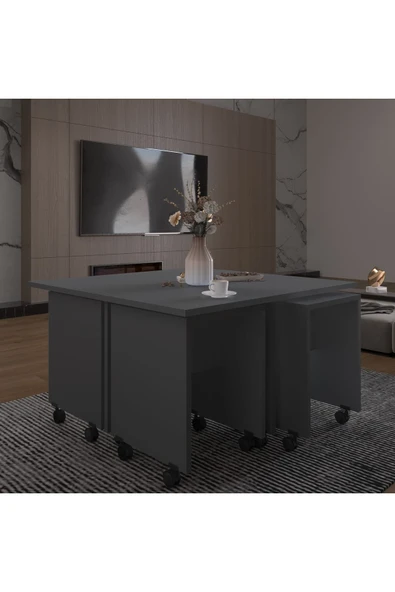 Orta Sehpa-os003  Antrasit - Resim 2