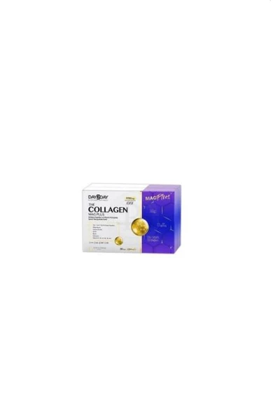 DAY2DAY The Collagen Mag Plus Çilek Ve Karpuz Aromalı Takviye Edici Gıda 9700mg 30 Şase - 1