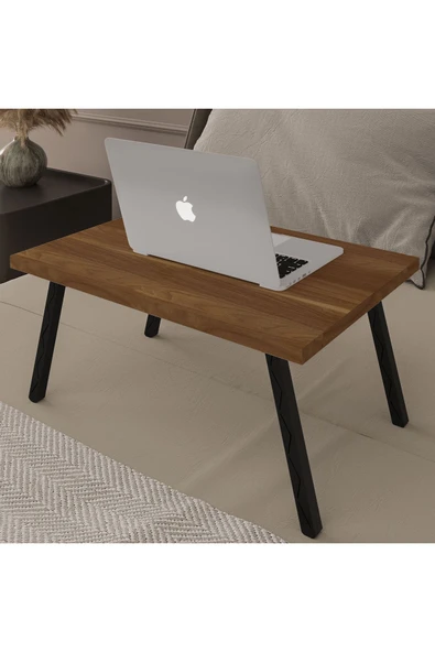 Katlanır Laptop Sehpası Seyyar Kahvaltı Sehpası Çalışma Masası  NEVADA - Resim 2