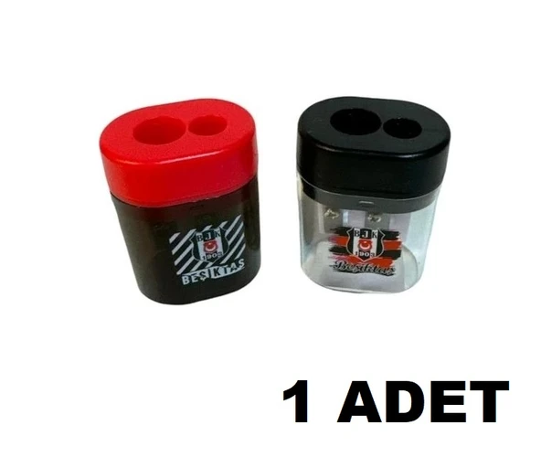 Beşiktaş Çift Bıçaklı (Gözlü) Hazneli Oval Kalemtraş 1 Adet