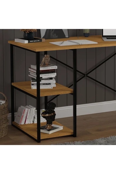 RAFLI METAL ÇALIŞMA MASASI  Petra - Resim 4