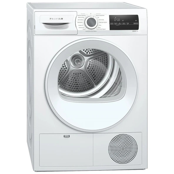 Profilo KM8612HTR A++ 8 Kg Isı Pompalı Çamaşır Kurutma Makinesi ürün görseli