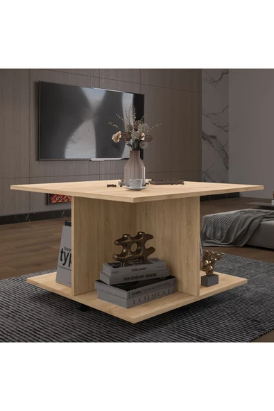 Orta Sehpa  Os002  Safir Meşe - Resim 2