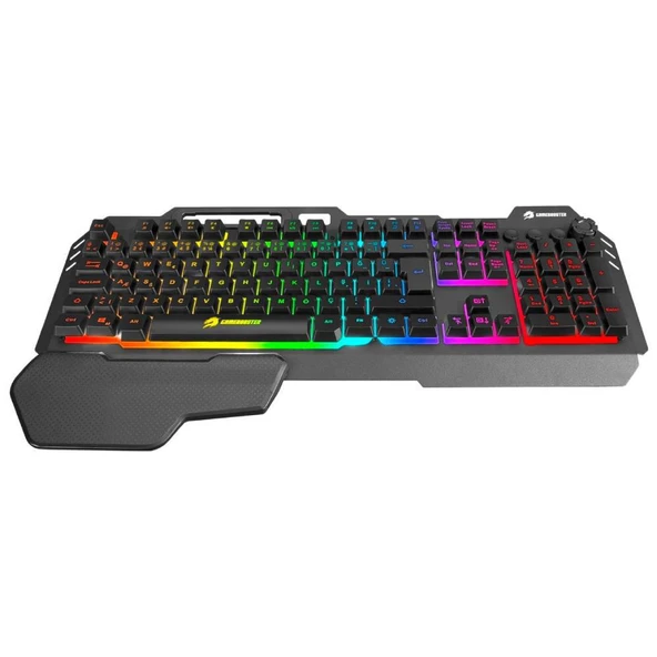 GameBooster G25K Shock Türkçe RGB Membran Gaming Klavye - Resim 2