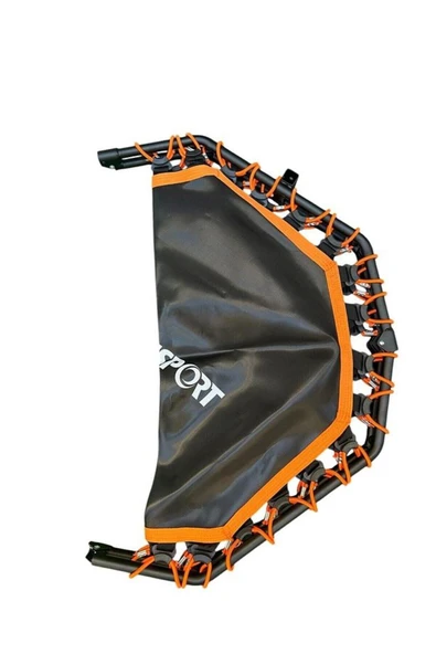 CKSpor Katlanabilir Sekizgen Step Trambolin Tutunmalı Trambolin Fitness Zıplama Trambolini - 6