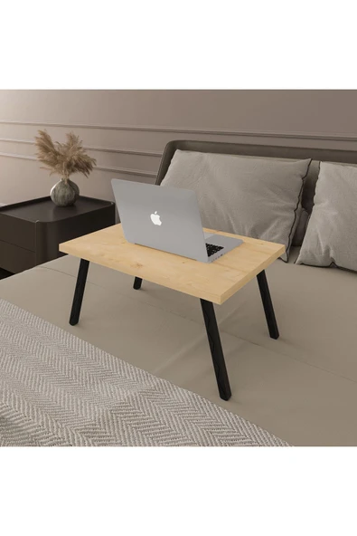 Katlanır Laptop Sehpası Seyyar Kahvaltı Sehpası Çalışma Masası  SAFİR MEŞE ürün görseli