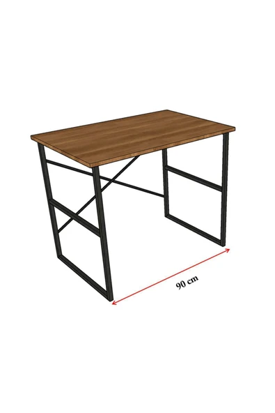 METAL ÇALIŞMA MASASI  Safir Meşe - Resim 5