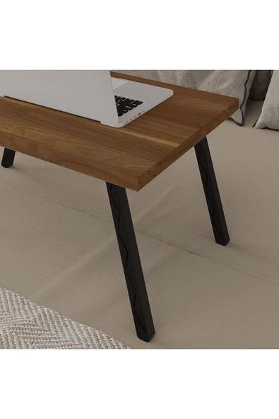 Katlanır Laptop Sehpası Seyyar Kahvaltı Sehpası Çalışma Masası  NEVADA - Resim 3