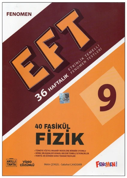 Fenomen 9.Sınıf EFT Fizik Fasikül Testleri