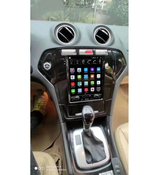FOR-X FORD MONDEO TESLA(2007-2010)-9.7''ANDROİD GERÇEK 4+64 GB / 4 ÇEKİRDEK 1.6Ghz / WIFI 5.0Ghz / BT 5.4-KABLOSUZ CARPLAY-HD GERİ GÖRÜŞ KAMERA HEDİYE - 3