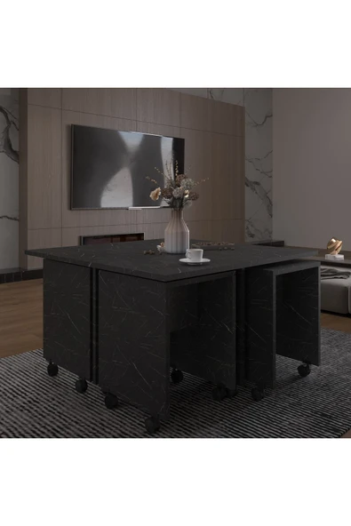 Orta Sehpa-os003  Royal Mermer - Resim 2