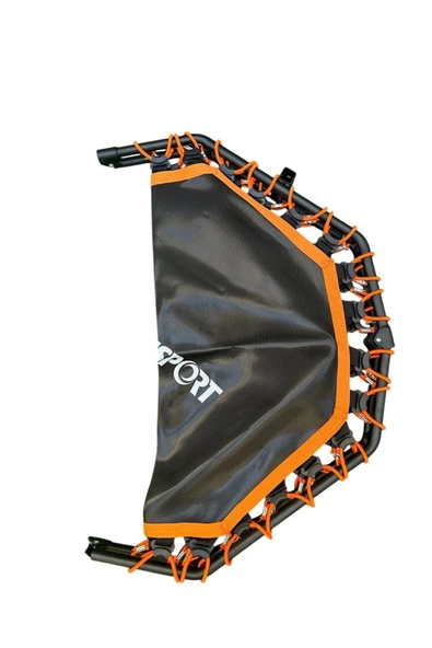 CKSpor Katlanabilir Sekizgen Step Trambolin Tutunmalı Trambolin Fitness Zıplama Trambolini - Resim 4