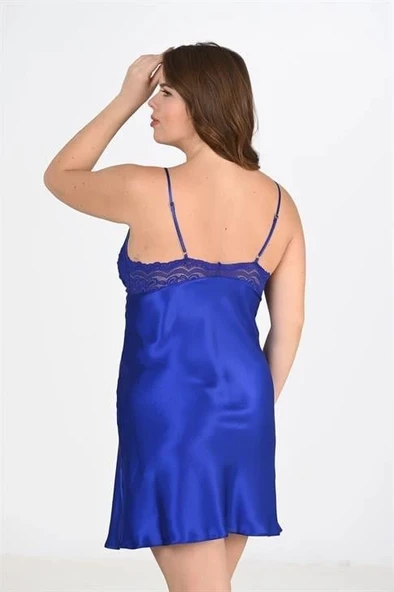 Arias Closet 2li Saks Sabahlık Takımı Bigsize 6211 - 3