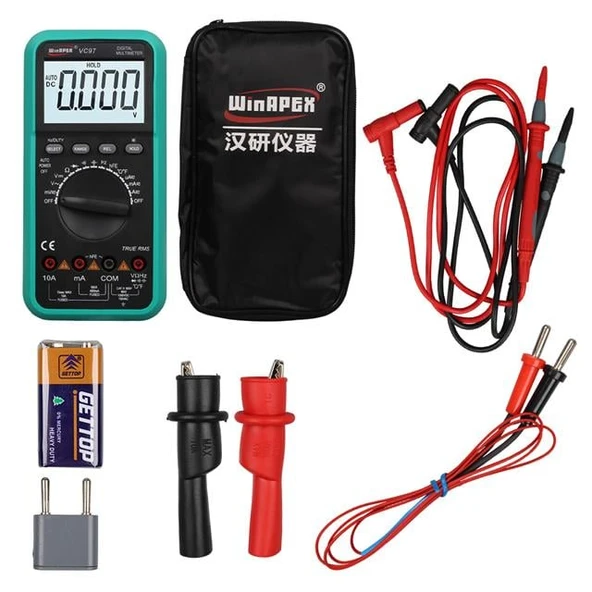 Powermaster VC-97 True RMS Profesyonel Dijital Multimetre Ölçü Aleti - Resim 4