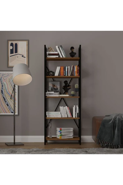 6 RAFLI METAL KİTAPLIK TEK MODÜL  Nevada ürün görseli