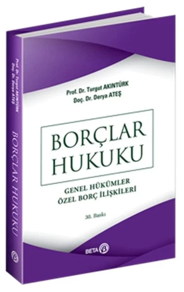 Borçlar Hukuku (Genel Hükümler - Özel Borç İlişkileri) ürün görseli