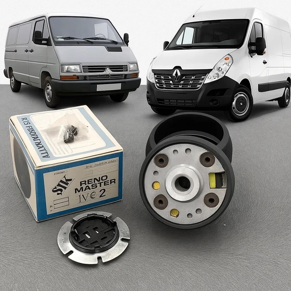Renault Master 1 ve 2 Uyumlu Spor Direksiyon Göbeği Momo Tip - 2