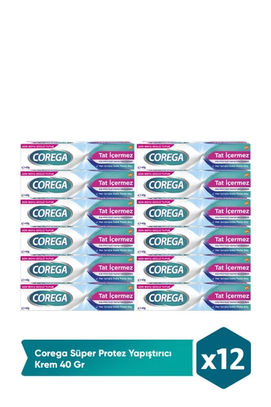 Süper Protez Yapıştırıcı Krem 40 Gr x12 Adet ürün görseli