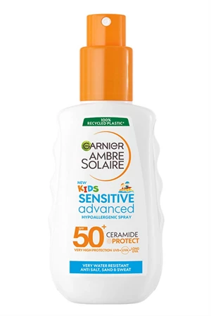 Garnier Ambre Solaire Sensitive Advanced Çocuk Güneş Koruyucu Sprey SPF50+ – Hipoalerjenik, Yüksek Koruma, 150 ml ürün görseli 1