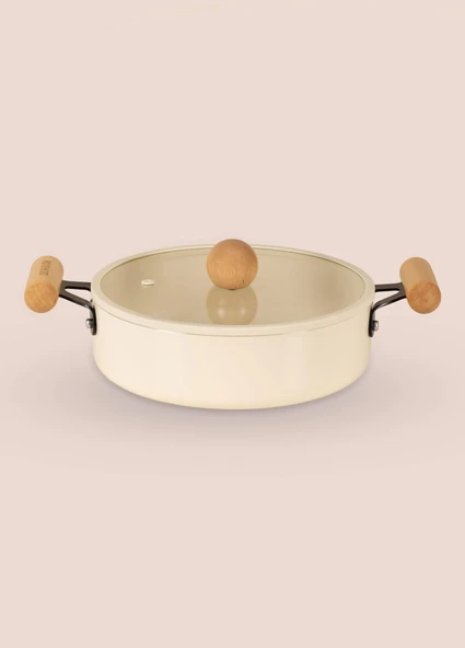 The Mia Cucina Di Mia Sığ Tencere 24 cm - Resim 12