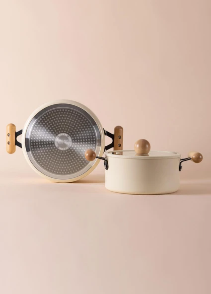 The Mia Cucina Di Mia Derin Tencere 22 cm - Resim 5