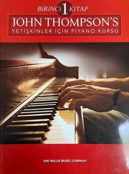 John Thompson’s Yetişkinler İçin Piyano Kursu Birinci Kitap ürün görseli