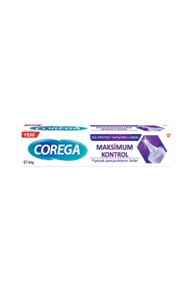Maximum Kontrol Diş Protezi Yapıştırıcı Krem 40 Gr X 2 Adet + Protez Kabı - Resim 2
