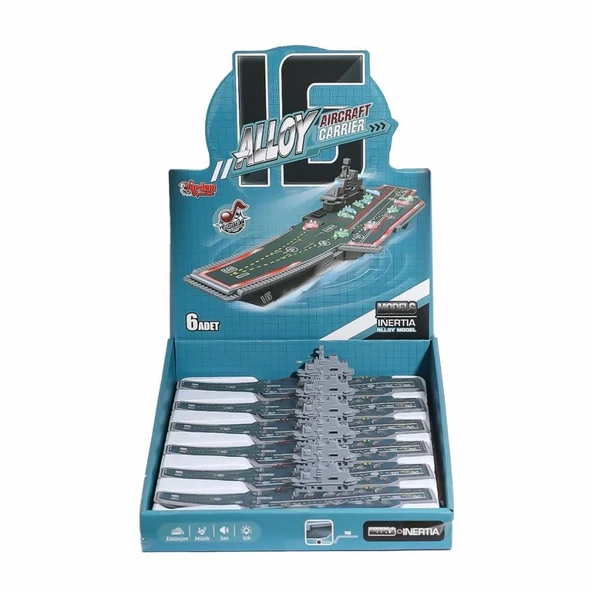 Çocuk JW567-084 Sesli ve Işıklı Gemi Uçak Pisti -Vardem - Resim 2