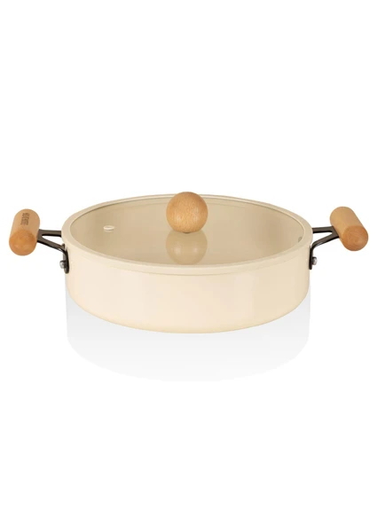 The Mia Cucina Di Mia Sığ Tencere 26 cm - Resim 11