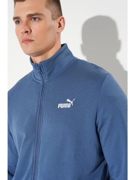 Puma Essentials Mavi Erkek Eşofman Takımı 68484880 - Resim 6