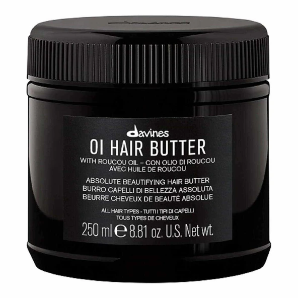 Davines Oi Hair Butter Kuru Yıpranmış Saç Bakım Yağı 250ml - 1